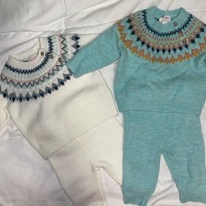 Cat & Jack fair isle twin set